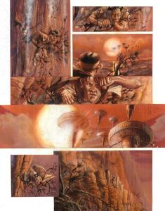 RAYONS POUR SIDAR : Planche originale 36 de Rayons pour Sidar Tome 1 - Lorrain