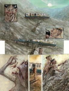 RAYONS POUR SIDAR : Planche originale 40 de Rayons pour Sidar Tome 1 - Lorrain