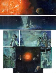 RAYONS POUR SIDAR : Planche originale 45 de Rayons pour Sidar Tome 2