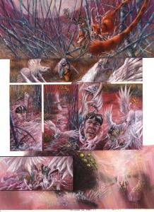 RAYONS POUR SIDAR : Planche originale 6 de Rayons pour Sidar Tome 2 - Lionel
