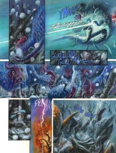RAYONS POUR SIDAR : Planche originale 9 de Rayons pour Sidar Tome 2