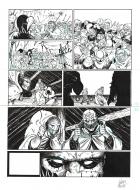 LE BOURREAU : Planche originale 41 du tome 3 LE BOURREAU - La f�te des fous -