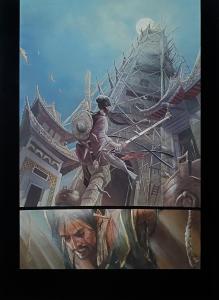 LA DYNASTIE DES DRAGONS : Planche originale 168 de La Dynastie des dragons Tome 3 - La prison des ames