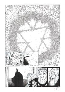 LES FOR�TS D'OPALE : Planche Originale 26 du tome 8 des For�ts d'Opale Les hordes de la nuit