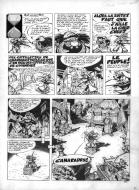 IZNOGOUD : IZNOGOUD, planche originale 16 du Tome 8 Le jour des fous