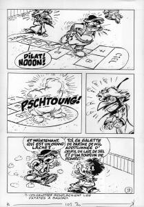 Iznogoud �dition de poche : Planche originale 10 pour Iznogoud �dition de poche de Jean Tabary