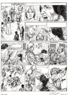 JHEN : Planche originale 27 du tome 16 de JHEN - La peste -