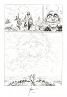 LE PAPE TERRIBLE : Planche originale 52 du tome 4  LE PAPE TERRIBLE - L'amour est aveugle -