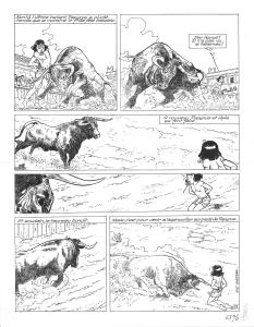 PAPYRUS : Planche originale 23 de PAPYRUS Tome 13  Le Labyrinthe par DE GIETER