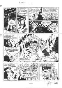 PAPYRUS : Planche originale 12 de PAPYRUS Tome 2 Le maitre des trois portes par DE GIETER