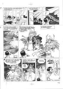 PAPYRUS : Planche originale 6 de PAPYRUS Tome 3 le colosse sans visage par DE GIETER