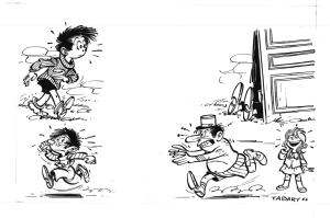 TOTOCHE : TOTOCHE, Illustration originale page de garde de Totoche
