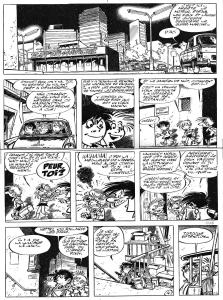 TOTOCHE : TOTOCHE, Planche originale 4 de Totoche Tourne Mal par Jean Tabary