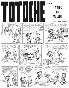 TOTOCHE : TOTOCHE, planche originale 1 Le fils du voleur 