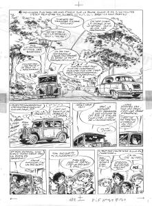 TOTOCHE : TOTOCHE, Planche originale 10 de Tous des sauvages par Jean Tabary