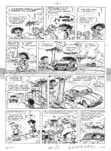 TOTOCHE : TOTOCHE, Planche originale 11 Tous des sauvages