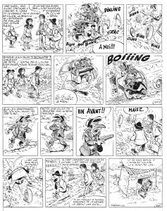 VALENTIN le vagabond : Planche originale 37 de VALENTIN LE VAGABOND - Les Mauvais instincts