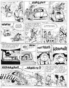 VALENTIN le vagabond : Planche originale 31 de VALENTIN LE VAGABOND - Les Mauvais instincts