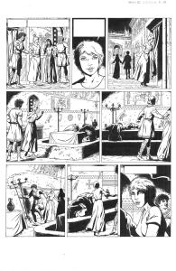 VASCO : Planche originale 28 de VASCO Tome 4 Les sentinelles de la nuit  par CHAILLET