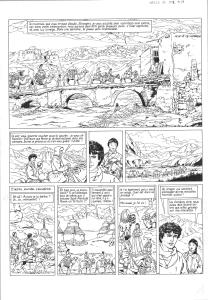 VASCO : Planche originale 28 de VASCO Tome 11 Le royaume interdit par CHAILLET