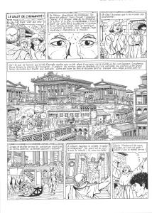 VASCO : Planche originale 17 de VASCO Tome 18 RIENZO par CHAILLET