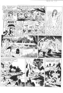 VASCO : Planche originale 28 de VASCO Tome 20 Le Dogue de Broc�liande  par CHAILLET