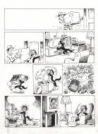 HERCULE : Planche originale 1 d'une histoire en 10 pages de la s�rie Hercule